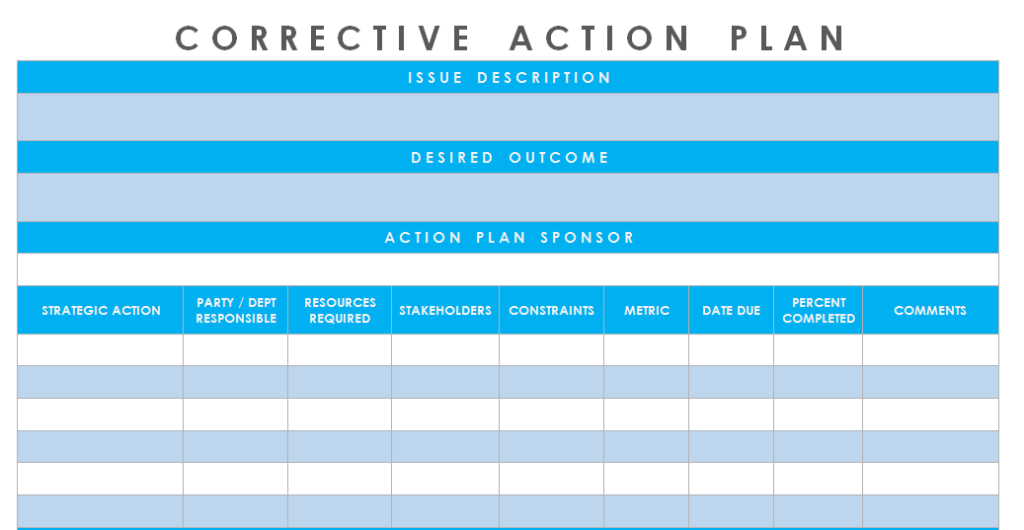 Corrective-Action-Plan-Template