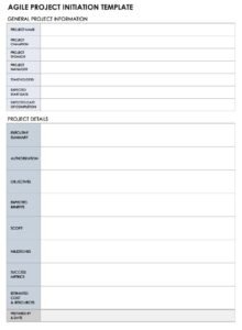 Project Initiation Document Template Excel (PMI PRINCE2®)