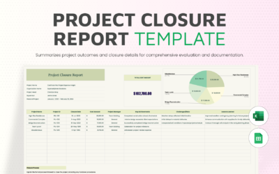 Project Closure Report Template