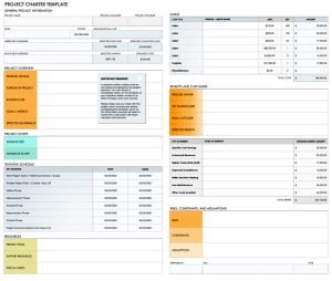 Project Life Cycle Template Excel | PMP 2022