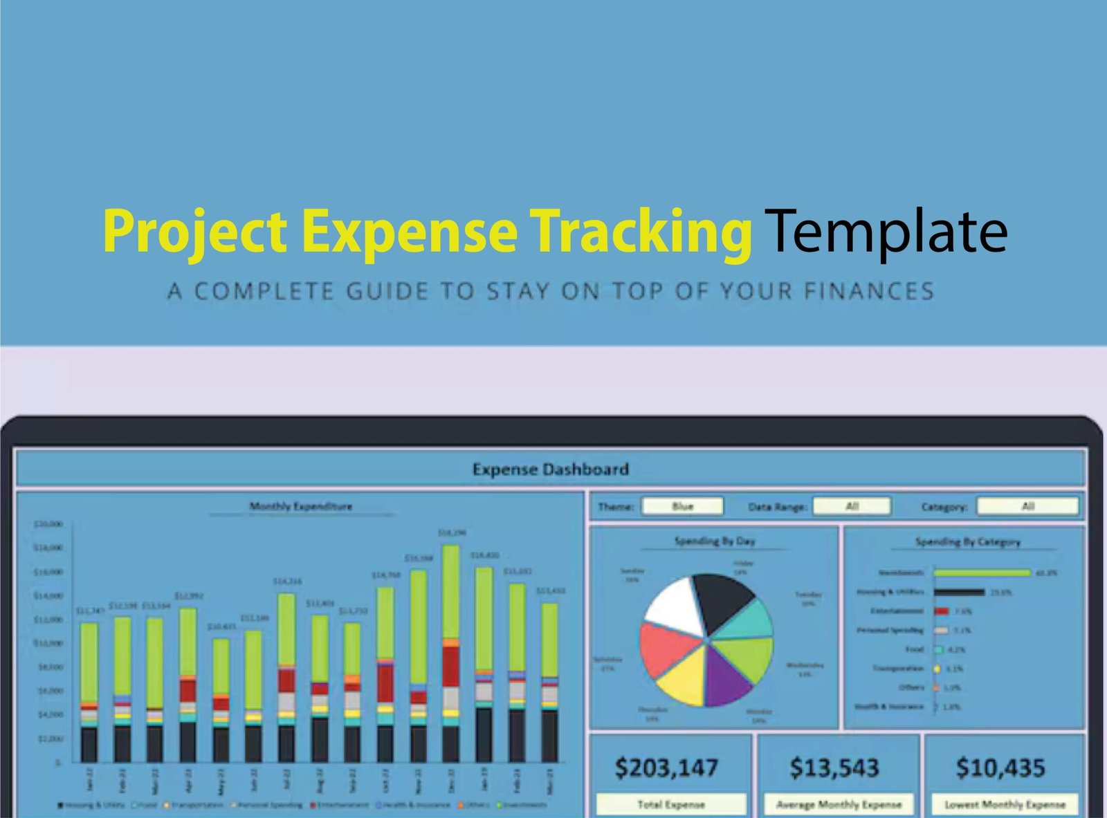 Project Expense Tracking Template